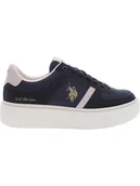 Trampki damskie - U.S. Polo Assn. Sneakersy w kolorze granatowym - miniaturka - grafika 1
