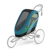 Wózki dziecięce - Cybex, Zeno, Tapicerka siedziska wózka/Przyczepki do biegania/do roweru (CYBEX SPORTS), Maliblue - miniaturka - grafika 1