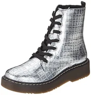 Kozaki damskie - Richter Kinderschuhe Prisma 2 kozaki śniegowe, platyna, 34 EU - miniaturka - grafika 1