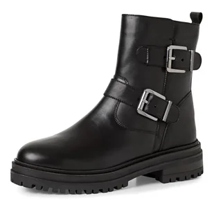 Marco Tozzi Damskie 2-26493-45 modne kozaki, czarne, 36 EU, czarny, 36 EU - Kozaki damskie - miniaturka - grafika 1