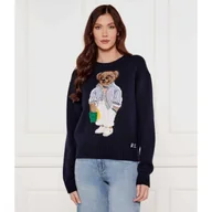 Swetry damskie - POLO RALPH LAUREN Sweter Relaxed fit - miniaturka - grafika 1