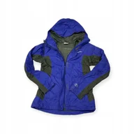 Kurtki damskie - Przejściowa wiatrówka kurtka damska z kapturem Columbia XS - miniaturka - grafika 1