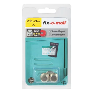Magnes 15 x 21 mm 3562821 2 szt. Fix-O-Moll - Magnesy - miniaturka - grafika 1