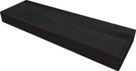 Umywalki - Deante Umywalka granitowa nablatowa Blur czarna nero CQB_NU2S - miniaturka - grafika 1