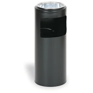 MARS Metalowa popielniczka zewnętrzna, 20 l, czarna 6041-černá - Wyposażenie miejsc publicznych - miniaturka - grafika 1