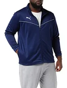 Kurtki męskie - PUMA PUMA Teamrise Training Poly Jacket męska kurtka treningowa niebieski Peacoat-Puma White m 657392 - miniaturka - grafika 1