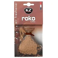 Zapachy samochodowe - K2 Zapach samochodowy w woreczku Roko Kawa 20g V828 - miniaturka - grafika 1