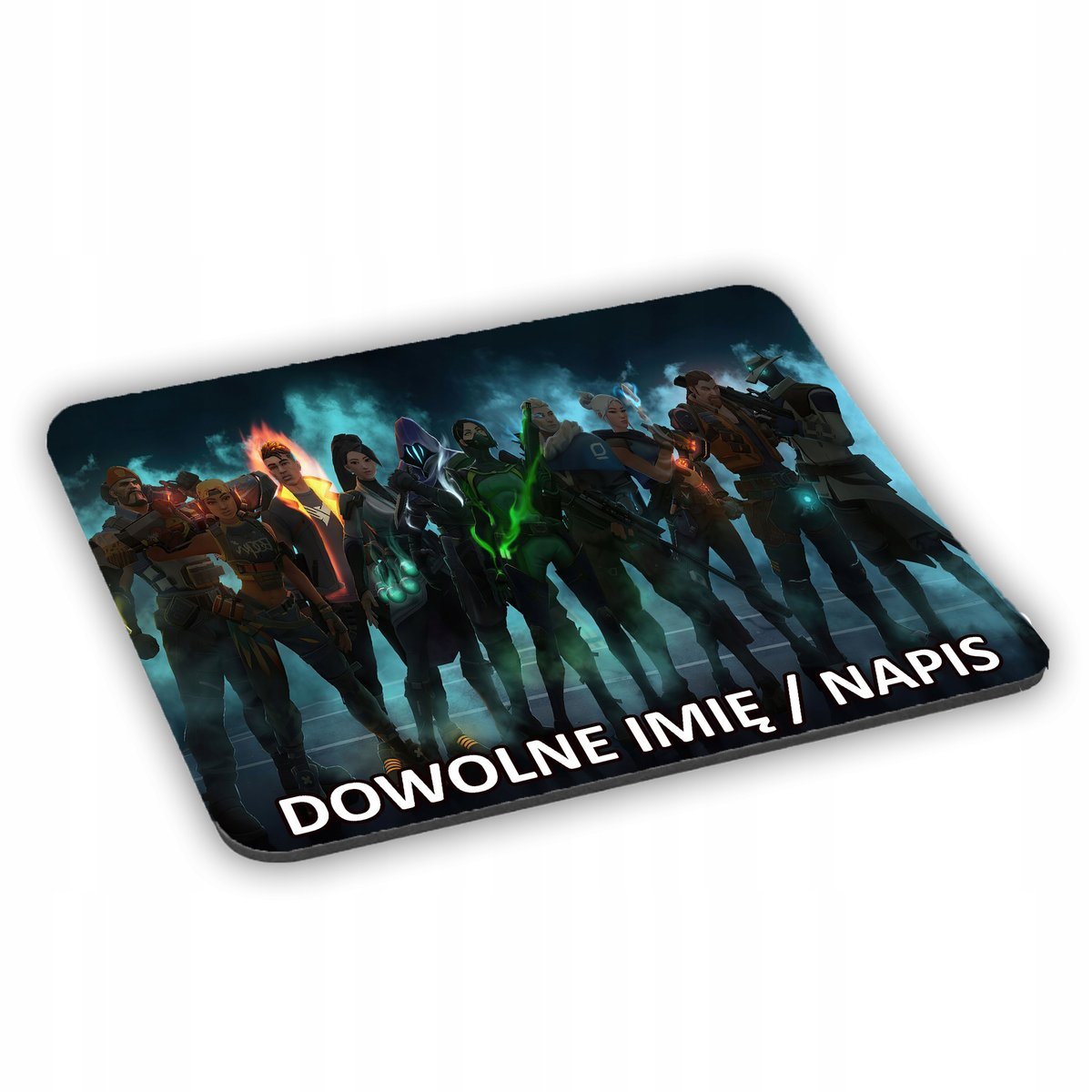 Podkładka pod mysz Valorant Gra + IMIĘ Dziecka