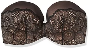 Wonderbra Damski biustonosz Ultimate Strapless, czarny, 85D - Biustonosze - miniaturka - grafika 1