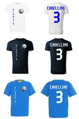 Koszulki sportowe męskie - Koszulka Włochy GIORGIO CHIELLINI 3 Jr - miniaturka - grafika 1