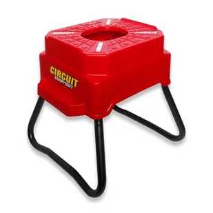 Stojak Cubic Mx Altez.42 cm czerwony - Akcesoria motocyklowe - miniaturka - grafika 1