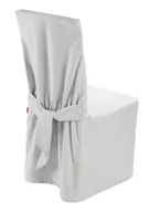 Pokrowce na meble - Dekoria Sukienka na krzesło śmietankowa biel 45 × 94 cm Loneta 580-133-02 - miniaturka - grafika 1
