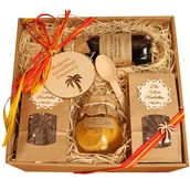 Zestawy upominkowe - Duży Kosz Prezentowy na Odejście na Emeryturę Prezent na Koniec Pracy dla Emeryta Emerytki - miniaturka - grafika 1