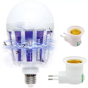 Żarówka UV LED na komary z wtyczką do kontaktu - Lampy owadobójcze - miniaturka - grafika 1
