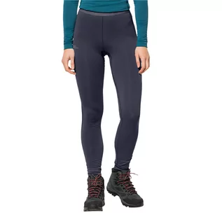 Spodnie sportowe damskie - Damskie spodnie polarowe Jack Wolfskin INFINITE PANTS W graphite - XS - grafika 1