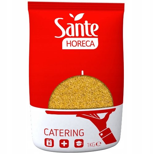 Sante Kasza Bulgur 1kg lekkostrawna bogata w błonnik zdrowa alternatywa