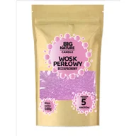 Świece - Wosk perłowy bezzapachowy - różowy 500g - miniaturka - grafika 1