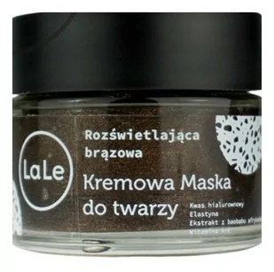 La-Le, Maska Do Twarzy Rozświetlająca Brązowa, 50 ml - Maseczki do twarzy - miniaturka - grafika 1