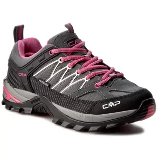 Buty trekkingowe damskie - CMP Trekkingi Rigel Low Trekking Shoes Wp 3Q54456 Grey/Fuxia/Ice 103Q - grafika 1