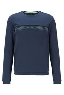 BOSS Męska bluza Salbo Icon, granatowy (410), S - Bluzy męskie - miniaturka - grafika 1
