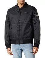 Kurtki męskie - Champion Męska kurtka bomberka z małym logo Legacy Outdoor, Czarny, M - miniaturka - grafika 1