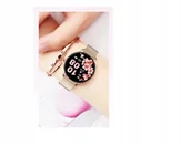 Smartwatch - Mocny Sportowy Smartwatch Zegarek Damski Zestaw 4 Paski LCD Bluetooth - miniaturka - grafika 1