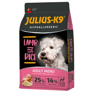 K9 Julius Hypoallergenic Adult Lamb & Rice 12 kg - Sucha karma dla psów - miniaturka - grafika 2