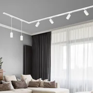 Lampy pozostałe - Briloner System szynowy HV Szyna, biała, 4 plus 2-punktowa, długość 2,25m - miniaturka - grafika 1
