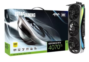 ZOTAC GAMING GeF RTX 4070 Ti AMP E AIRO ZT-D40710B-10P - Karty graficzne - miniaturka - grafika 1