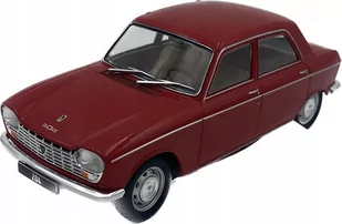 Peugeot 204 red 1968 WhiteBox 124181 1:24 - Samochody i pojazdy dla dzieci - miniaturka - grafika 1