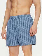 Kąpielówki męskie - Lacoste Szorty kąpielowe MH9086 Niebieski Regular Fit - miniaturka - grafika 1