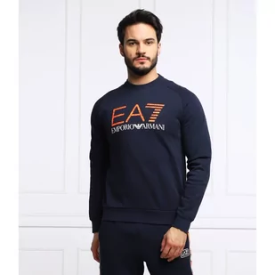 EA7 Bluza | Regular Fit - Bluzy męskie - miniaturka - grafika 1