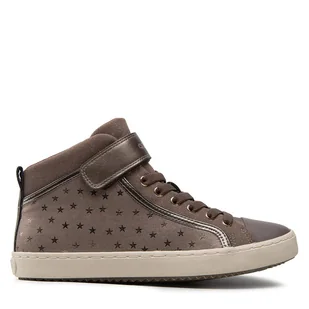 Trampki Geox J Kalispera G. I 744GI 0DHAJ C9006 D Szary - Buty dla dziewczynek - miniaturka - grafika 1