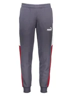 Spodnie sportowe męskie - Puma Spodnie dresowe "Power" w kolorze szarym - miniaturka - grafika 1