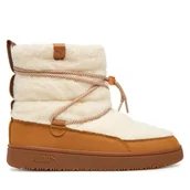 Śniegowce damskie - Śniegowce Puma Snowbae Suede Wns 402175 02 Écru - miniaturka - grafika 1