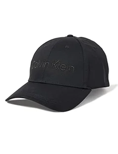 Calvin Klein Damska czapka z logo "Must Minimal, Ck Black", jeden rozmiar - Czapki damskie - miniaturka - grafika 1