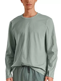Koszulki męskie - CALIDA RMX Sleep Weekend T-Shirt męski, Slate Grey, 46-48 - grafika 1