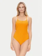 Stroje kąpielowe - Emporio Armani Strój kąpielowy EW000788 AF12185 F3003 Pomarańczowy - miniaturka - grafika 1