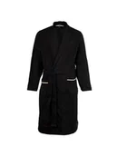 Szlafroki męskie - BOSS Szlafrok 29290 Czarny - miniaturka - grafika 1