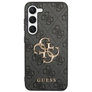 Guess GUHCS23FE4GMGGR S23 FE S711 szary/grey hardcase 4G Big Metal Logo - Etui i futerały do telefonów - miniaturka - grafika 9