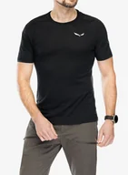 Koszulki i topy damskie - Koszulka Salewa Pedroc PTC Delta T-Shirt - black out - miniaturka - grafika 1