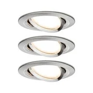 Oprawy, klosze i abażury - Paulmann Leuchten lampa 93878 A + + to a, do montażu w sufitach, aluminium, 6.8 W, żelazo mosiądz szczotkowany, 8.4 x 84 x 5 cm 93878 - miniaturka - grafika 1