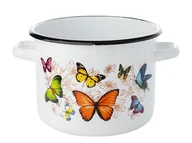 Garnki - GARNEK EMALIOWANY PROSTY B/P MANUELA 18CM 3,2L UA 000-GAR-161264/MANUELA - miniaturka - grafika 1