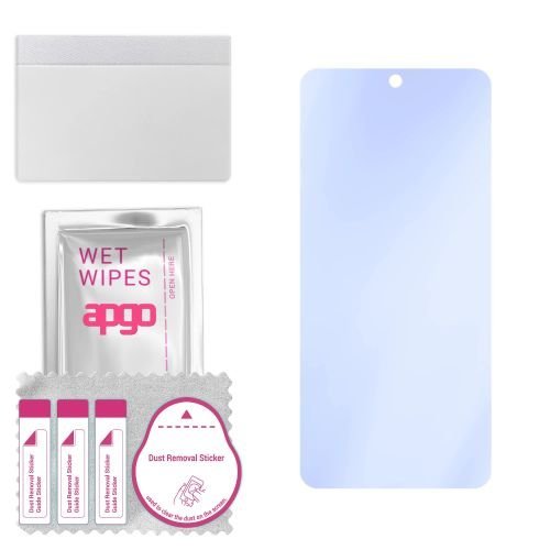 szkło ochronne na ekran Hybrydowe 9H zamiennik hartowanego do Google Pixel 8 - apgo PRO Flexible Hybrid Glass nie pękające