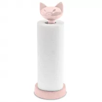 Koziol Stojak na ręczniki papierowe Miaou Organic pink 5225669 5225669 - Stojaki na ręczniki papierowe - miniaturka - grafika 1