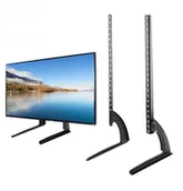 Uchwyty do telewizora - vidaXL Obrotowy stojak do telewizora 32-70" z półką 51073 - miniaturka - grafika 1