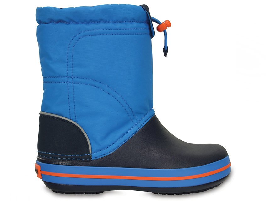 Crocs, Śniegowce chłopięce, Crocband Lodge Point Boot, rozmiar 31