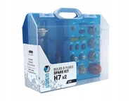 Żarówki samochodowe - ZESTAW ZAPASOWYCH ŻARÓWEK 2xH7 +17 ELEMENTÓW 12V - miniaturka - grafika 1