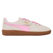 Buty dla dziewczynek - Buty damskie dziewczęce Puma Palermo skóra zamszowa szare sneakersy-37 - miniaturka - grafika 1