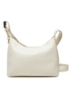 Torebki damskie - Calvin Klein Torebka Hardware Strap Medium Crossbody K60K613028 Biały - miniaturka - grafika 1